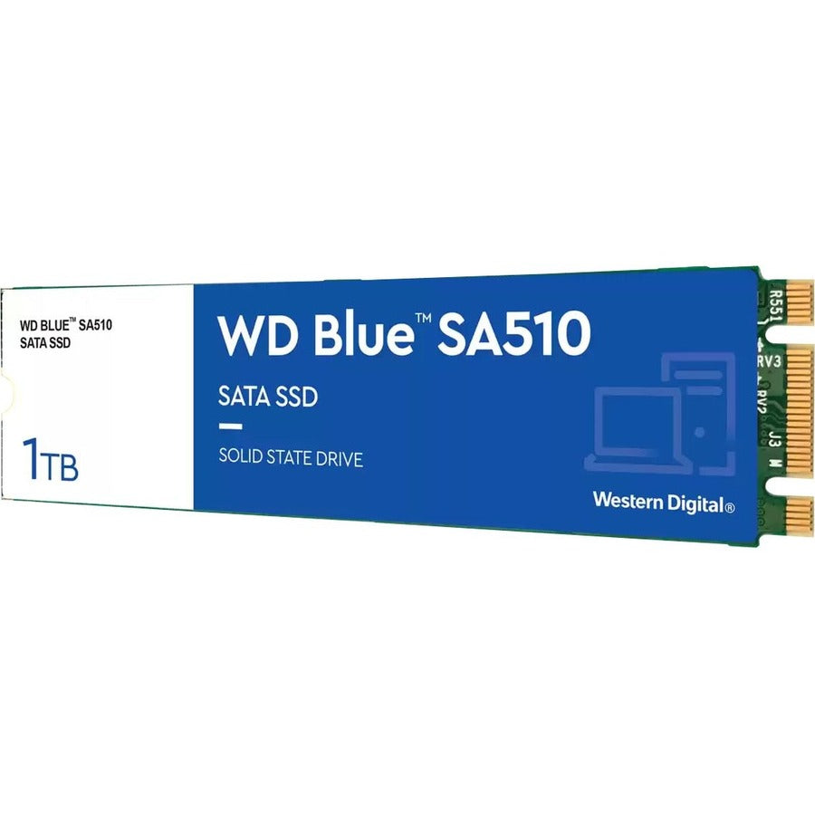 WD Blue SA510 WDS100T3B0B 1 TB Solid State Drive - M.2 2280 Internal - SATA (SATA/600)