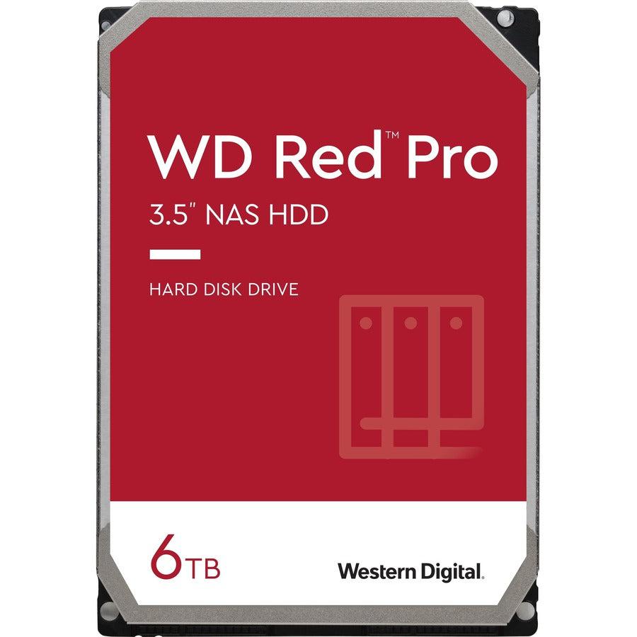 Wd Red Pro Wd6003Ffbx 6Tb 7200 Rpm 256Mb Cache Sata 6.0Gb/S 3.5" Internal Hard Drive Bare Drive