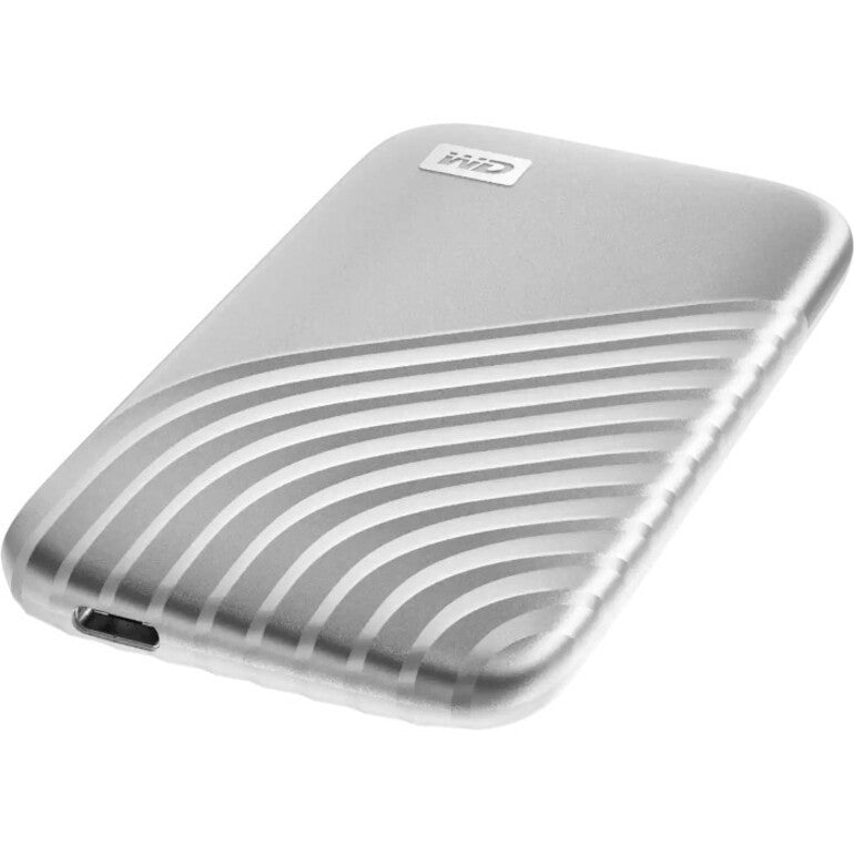 WD WDBAGF0020BSL-WESN 2 TB Portable Solid State Drive - External - Silver