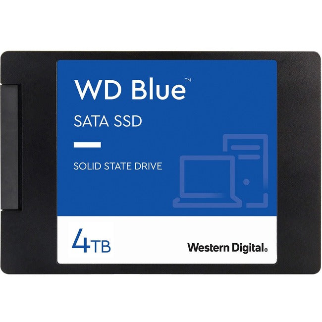 Western Digital Blue WDS400T2B0A 4 TB Solid State Drive - 2.5 Internal - SATA (SATA/600)"