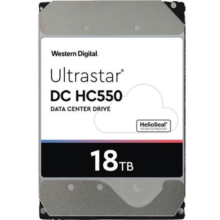 Western Digital Ultrastar DC HC550 18 TB Hard Drive - 3.5 Internal - SAS (12Gb/s SAS)" 0F38352