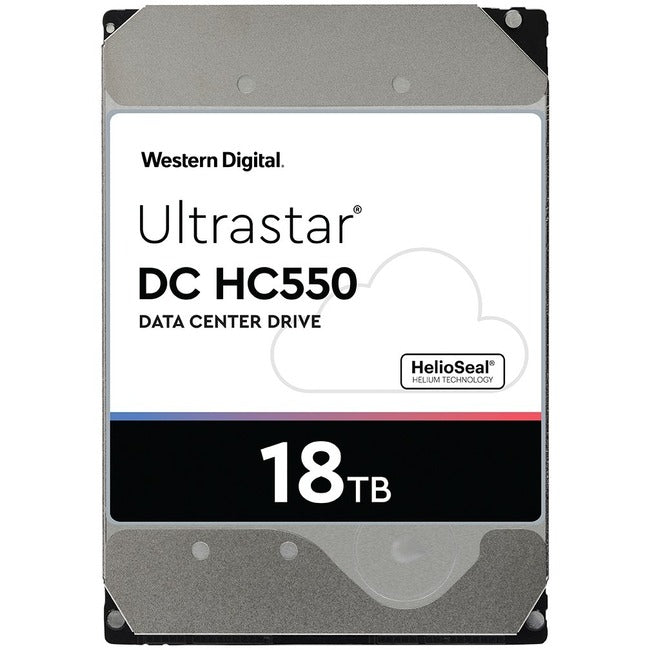 Western Digital Ultrastar DC HC550 18 TB Hard Drive - 3.5 Internal - SAS (12Gb/s SAS)" 0F38353