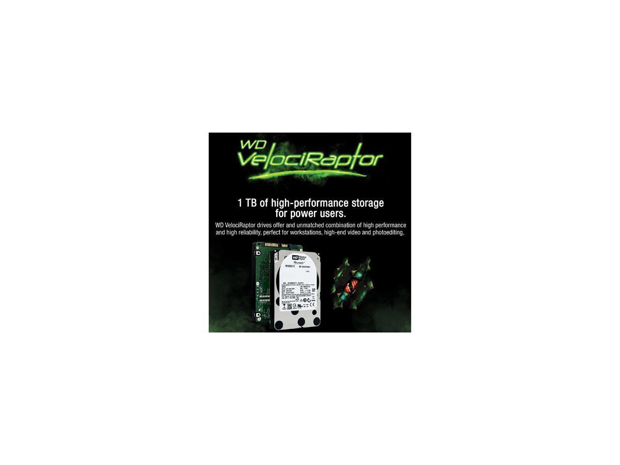 Western Digital VelociRaptor WD1000CHTZ 1TB Enterprise Hard Drive