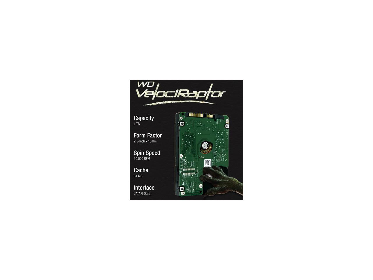 Western Digital VelociRaptor WD1000CHTZ 1TB Enterprise Hard Drive