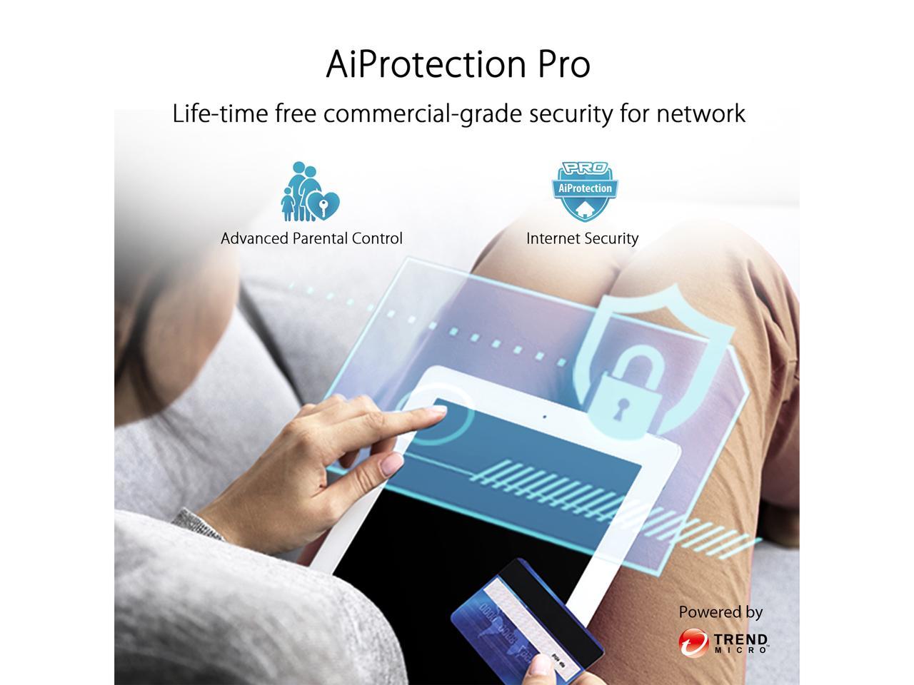 WiFi 6 Mesh Router - ASUS ZenWiFi AX XT8 Whole Home System | TecISoft 90IG0590-MA1G4V