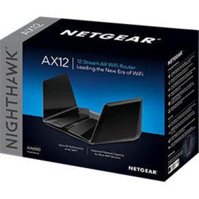 WiFi 6 Router - AX6000 12-Stream Nighthawk Gaming Router | NETGEAR RAX120 RAX120-100NAS