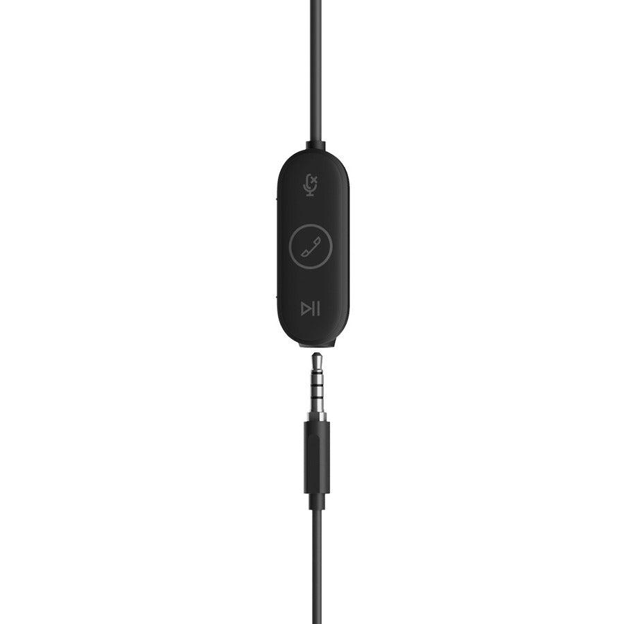 Wired Earbuds with Noise-Canceling Mic - UC Zone Professional Audio | Logitech 981-001012