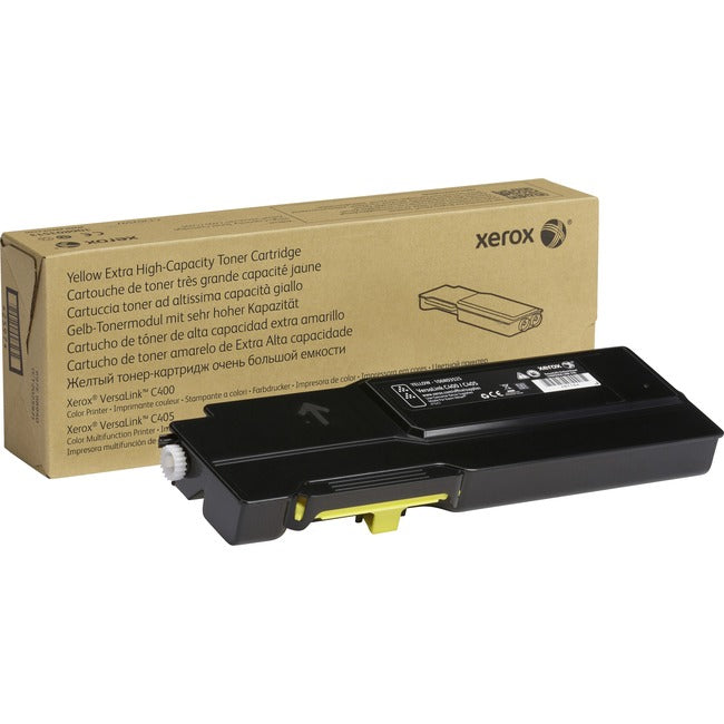 Xerox Original Extra High Yield Laser Toner Cartridge - Yellow - 1 Each 106R03525