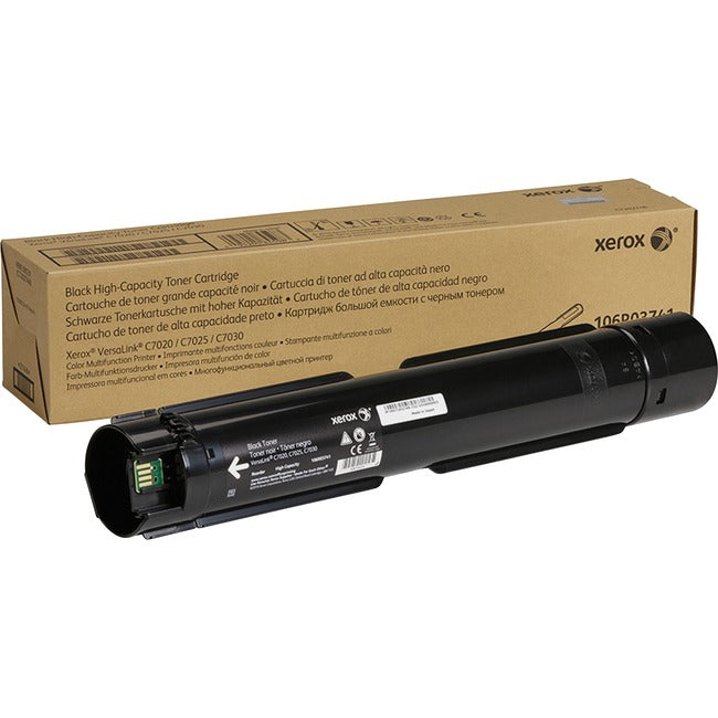 Xerox Original High Yield Laser Toner Cartridge - Black - 1 Each 106R03741
