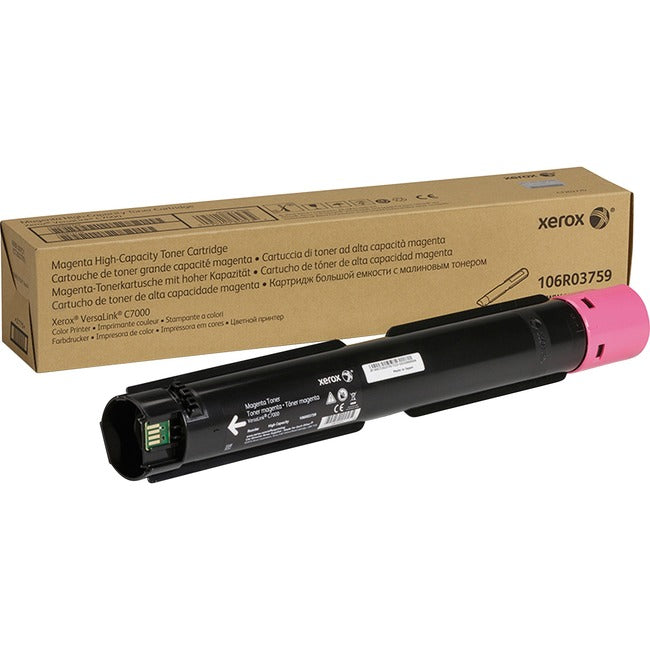 Xerox Original High Yield Laser Toner Cartridge - Magenta - 1 Each 106R03759