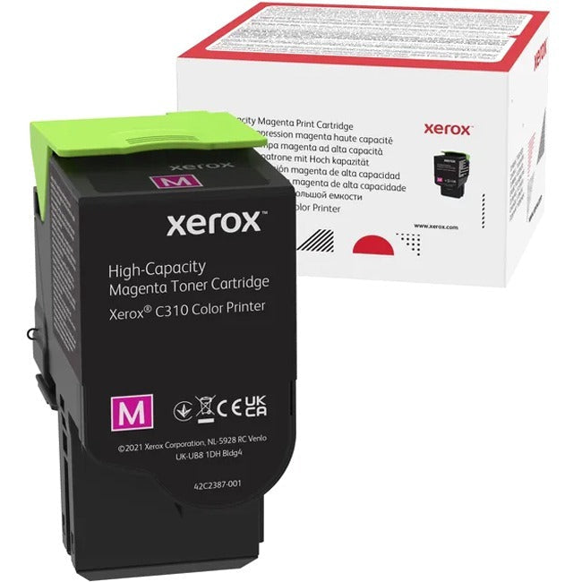 Xerox Original High Yield Laser Toner Cartridge - Single Pack - Magenta - 1 / Each 006R04366