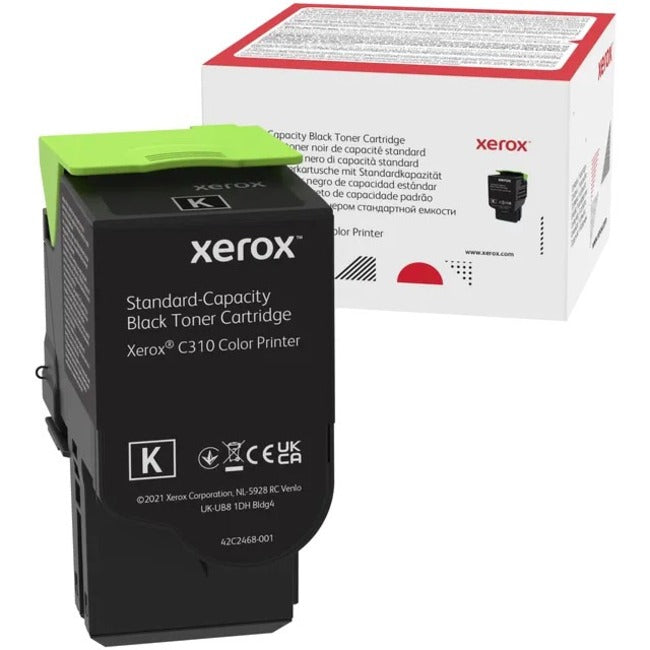 Xerox Original Standard Yield Laser Toner Cartridge - Single Pack - Black - 1 / Pack 006R04356