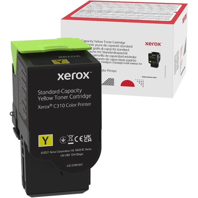 Xerox Original Standard Yield Laser Toner Cartridge - Single Pack - Yellow - 1 / Pack 006R04359