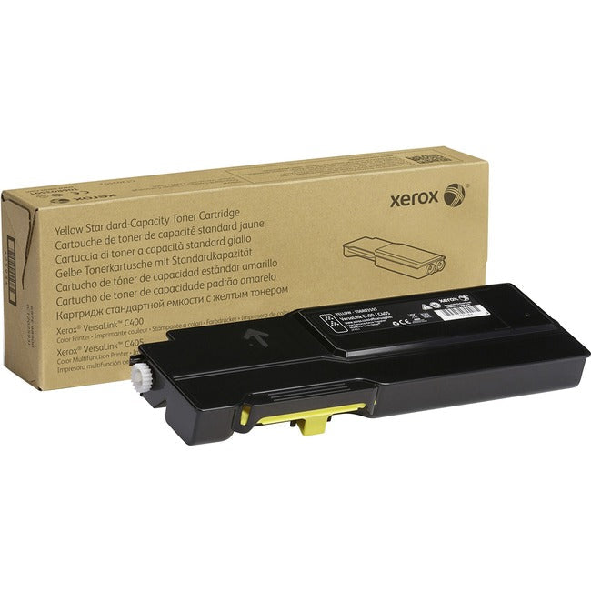 Xerox Original Standard Yield Laser Toner Cartridge - Yellow - 1 Each 106R03501