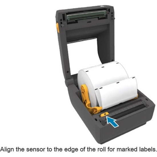 Zebra ZD421d Desktop Direct Thermal Printer - Monochrome - Label/Receipt Print - USB - USB Host - Bluetooth - Near Field Communication (NFC) - EU, UK ZD4A042-D0EW02EZ