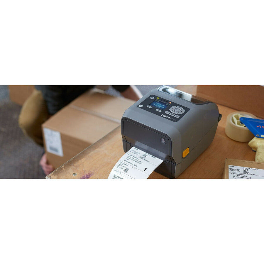 Zebra ZD620d Desktop Direct Thermal Printer - Monochrome - Label/Receipt Print - USB - Serial - Bluetooth ZD62142-D01L01EZ