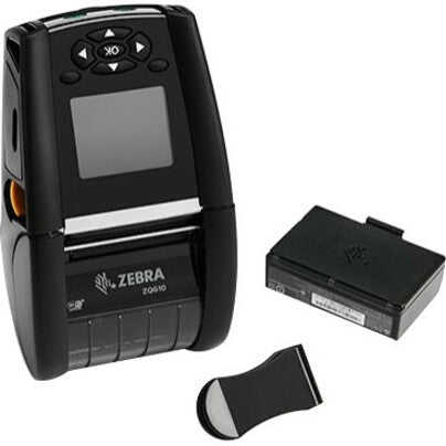 Zebra ZQ610 Mobile Direct Thermal Printer - Monochrome - Portable - Receipt Print - Bluetooth - Wireless LAN - Battery Included ZQ61-AUFA000-00