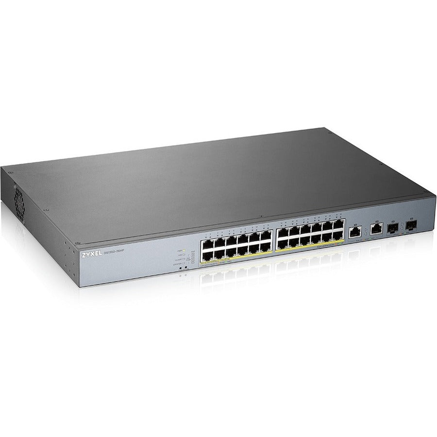 ZyXEL GS1350-26HP 24-Port Gigabit Smart Nebula Cloud Managed PoE Switch