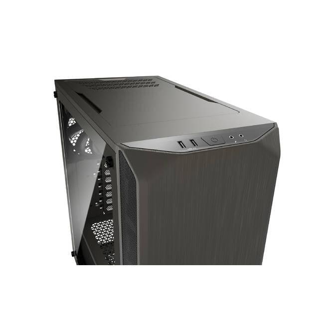 Be Quiet! Bgw36 Pure Base 500 Window Gray, Atx, Midi Tower Computer Case, Tempered Glass Window, Two Preinstalled Fans