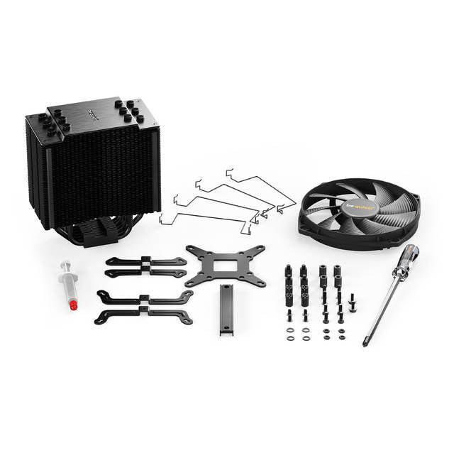 Be Quiet! Bk021 Dark Rock 4 - Cpu Cooler - 200W Tdp Intel: Lga 1150 / 1151 / 1155 / 1156 / 1366 /