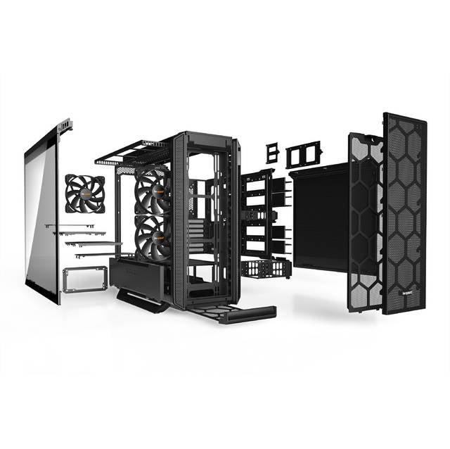Be Quiet! Silent Base 802 Window Black No Power Supply Midi Tower Case (Bgw39)