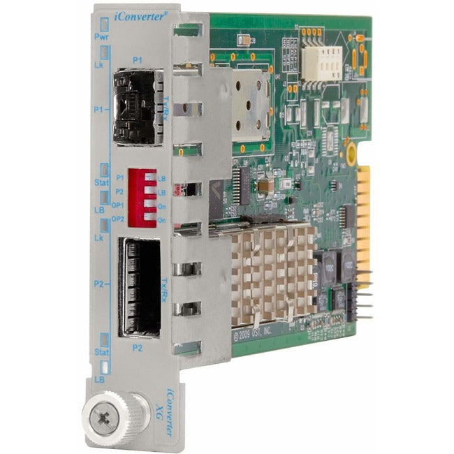 Iconverter 10 Gigabit Fiber Media Converter Sfp+ To Xfp 10Gbps Module