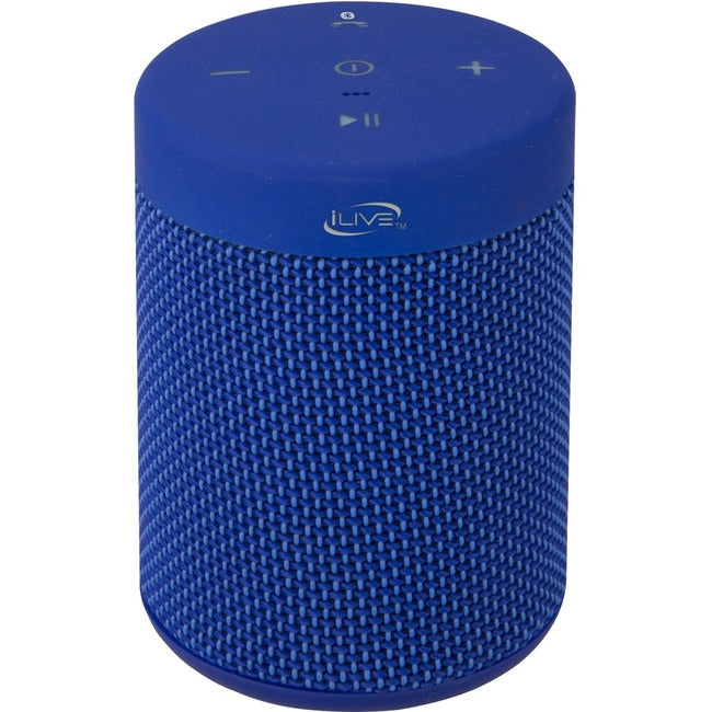 iLive ISBW108 Portable Bluetooth Speaker System - Blue ISBW108BU