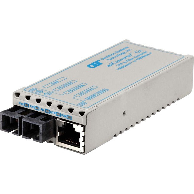 Miconverter 1000Mbps Gigabit Ethernet Fiber Media Converter Rj45 Sc Single-Mode 12Km